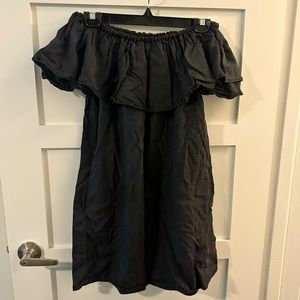 Zara off the shoulder dress